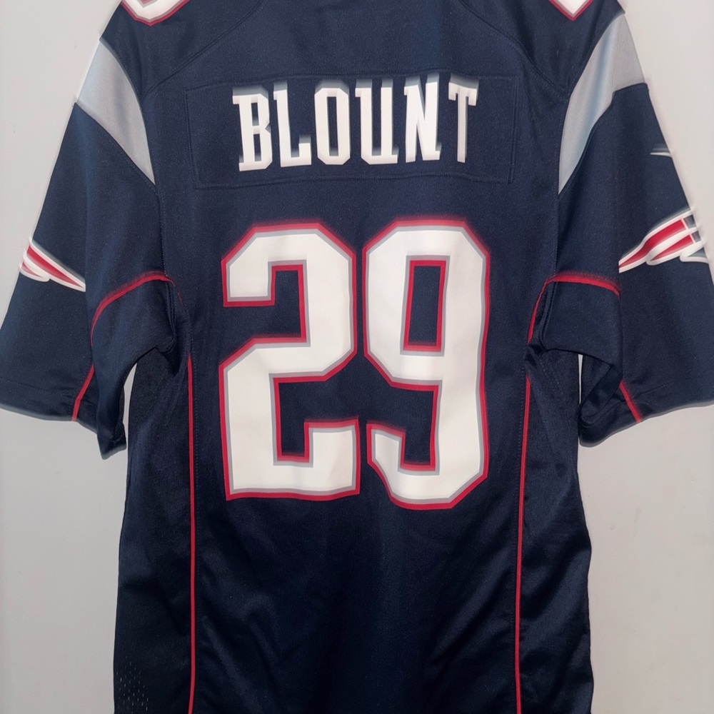 Blue Football Jersey with Number 29 - Picture 1 of 3